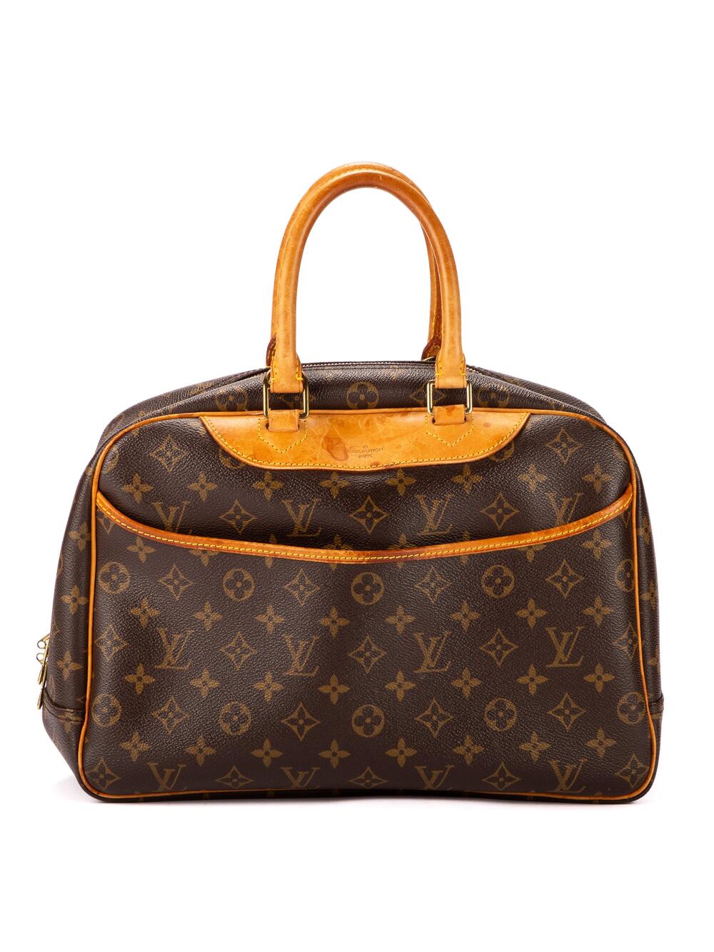 Louis Vuitton Deauville Handbag Canvas #274556L68B